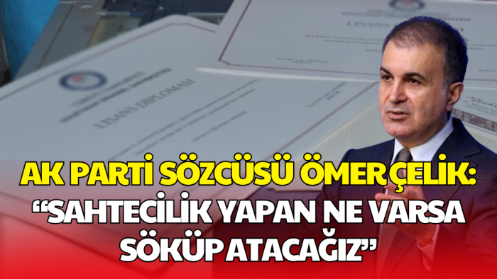 AK Parti’den Sahte Diploma Soruşturmasına İlk Tepki: Sonuna Kadar Gideceğiz